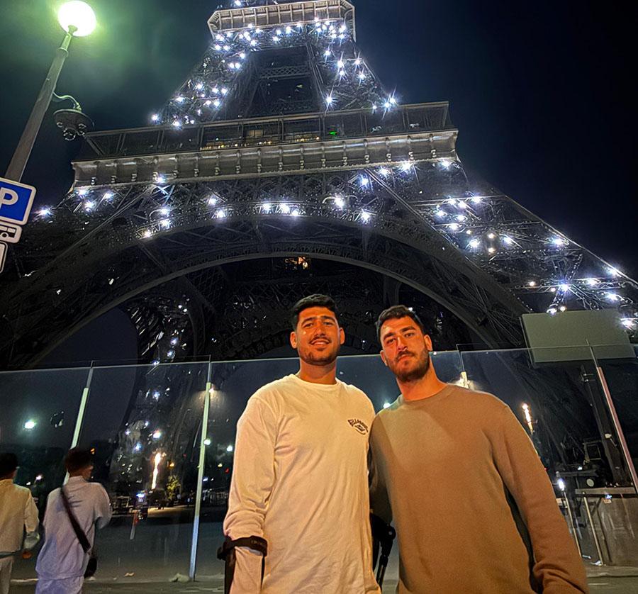 Un Séjour émouvant de 2 blessés  à PARIS en Mai 2025